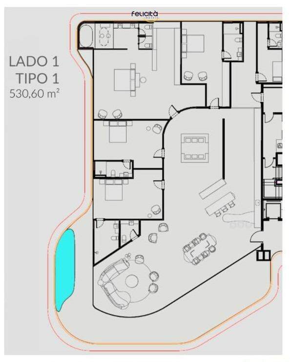Apartamento de 4 quartos, 531m² no bairro Praia Brava, em Itajaí | Eu Corretor