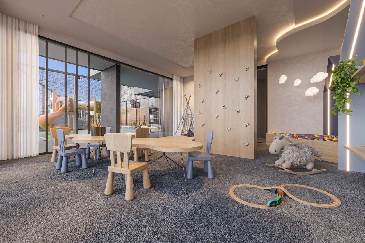 Apartamento à venda no Fazenda: Espaço kids do Fazenda Garden (imagem ilustrativa)