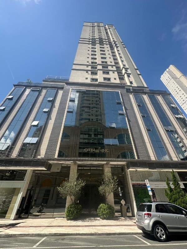 Apartamento à venda no Centro: Torre do Città di Vinci Residenze vista da rua, no Centro de Balneário Camboriú