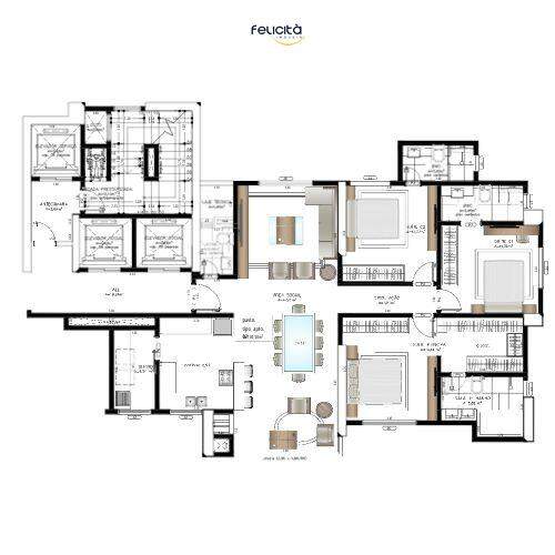 Cobertura de 4 quartos, 244m² no bairro Centro, em Balneário Camboriú | Eu Corretor