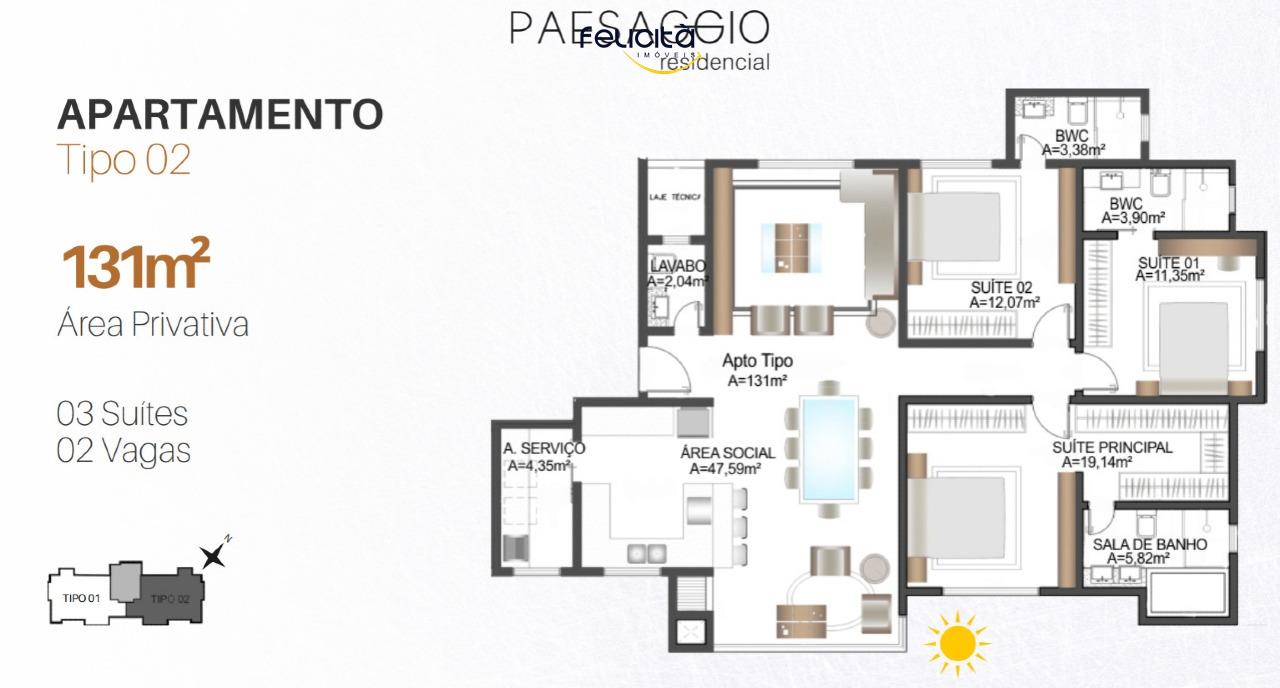 Cobertura de 3 quartos, 244m² no bairro Centro, em Balneário Camboriú | Eu Corretor