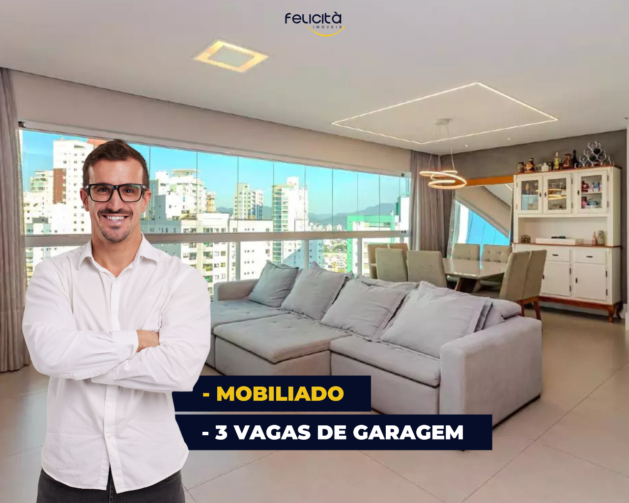 Apartamento de 3 quartos, 130m² no bairro Centro, em Balneário Camboriú | Eu Corretor
