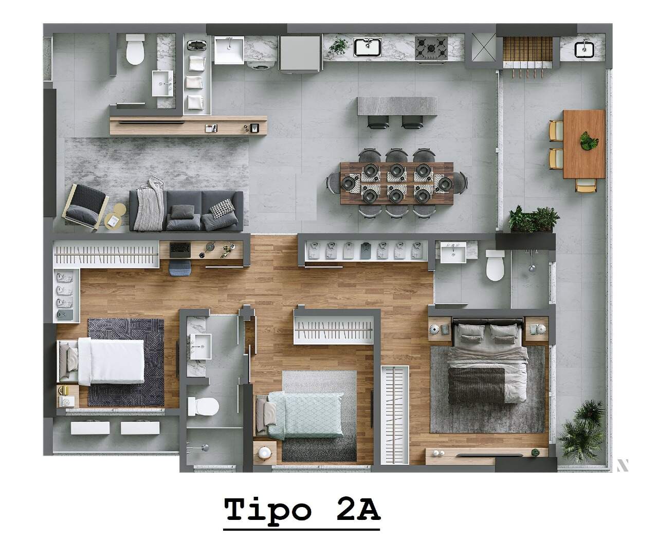 Apartamento de 3 quartos, 110m² no bairro Praia Brava, em Itajaí | Eu Corretor