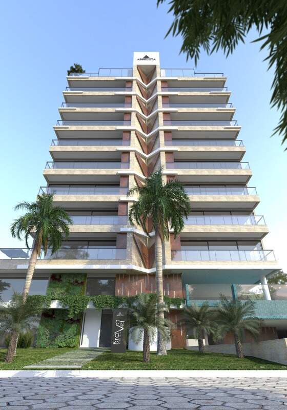 Cobertura à venda no Praia Brava: Fachada do Residencial Brava Vel, da Absoluta, na Praia Brava (imagem ilustrativa)
