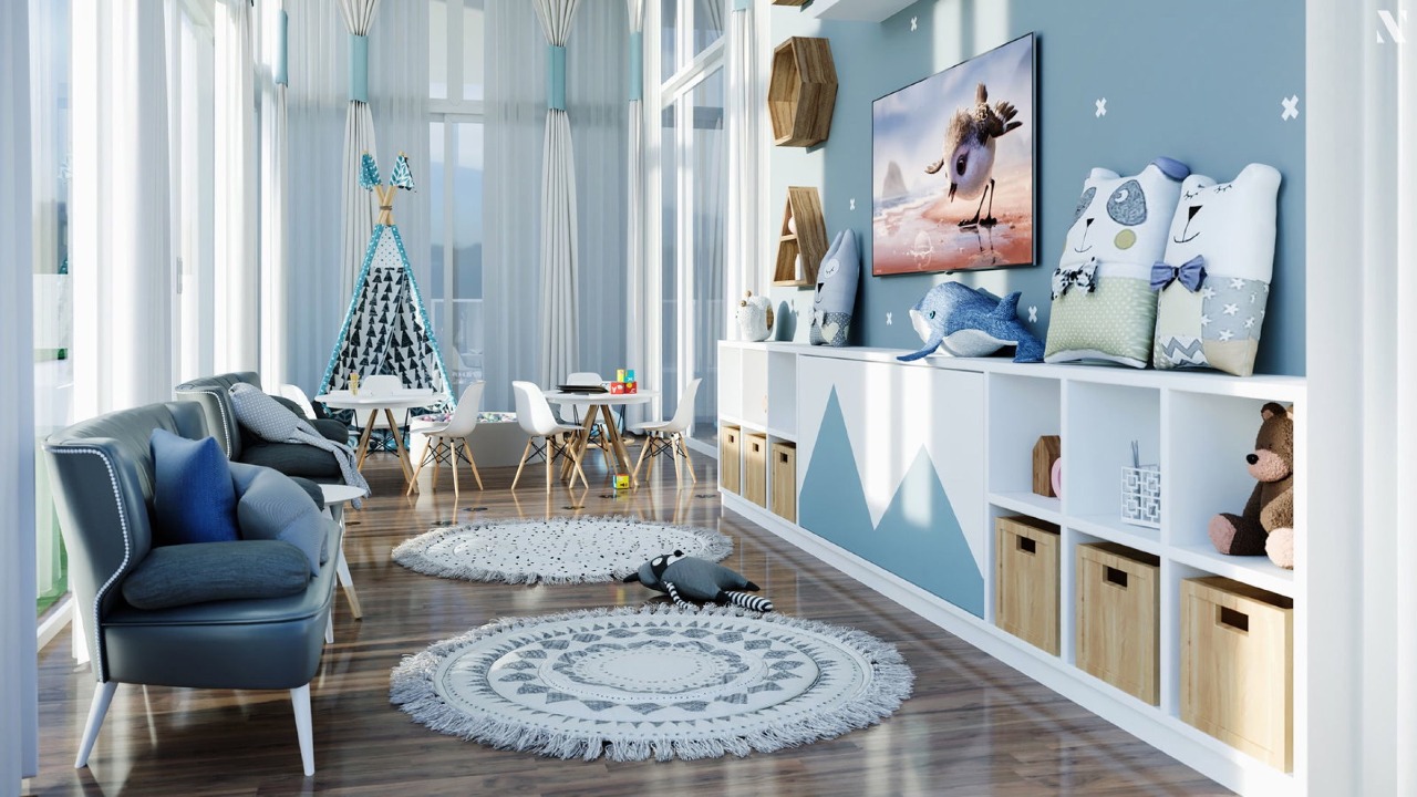 Apartamento à venda no Centro: Brinquedoteca do Boreal Tower (imagem ilustrativa)