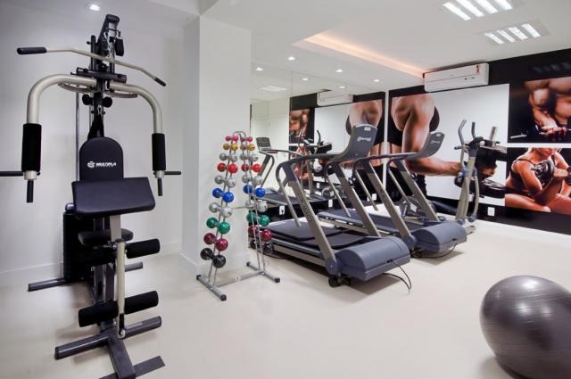 Apartamento à venda no Centro: Academia equipada