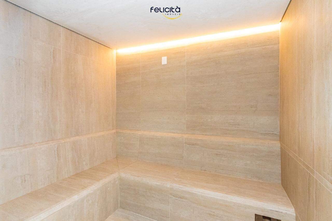 Apartamento diferenciado à venda no Praia Brava: Sauna úmida revestida em pedra clara