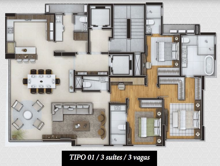 Apartamento à venda no Centro: 