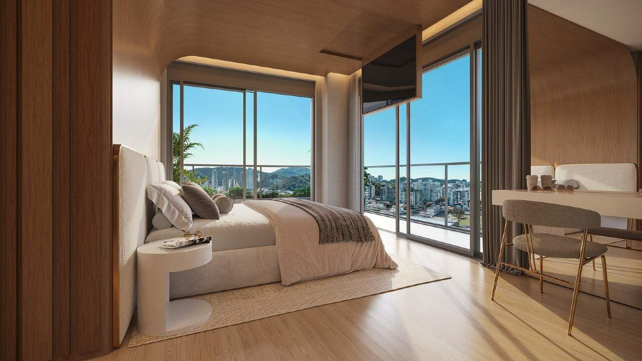 Apartamento à venda no Praia Brava: Suíte master do final 2 com closet (imagem ilustrativa)