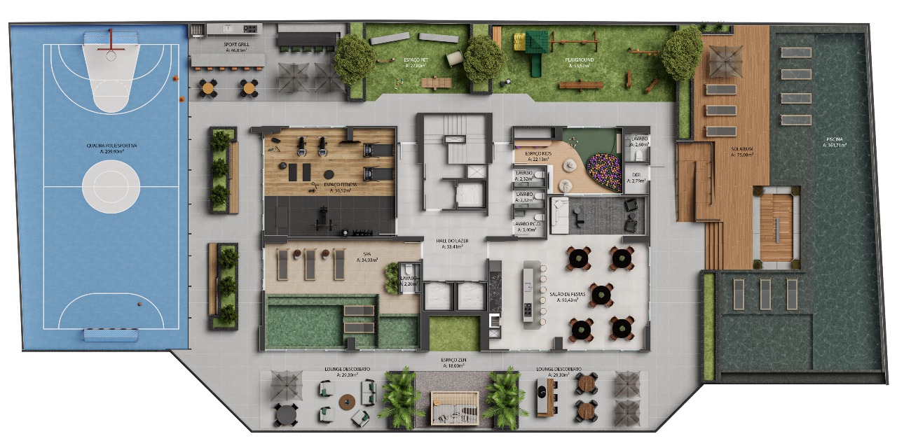 Apartamento à venda no Praia Brava: 