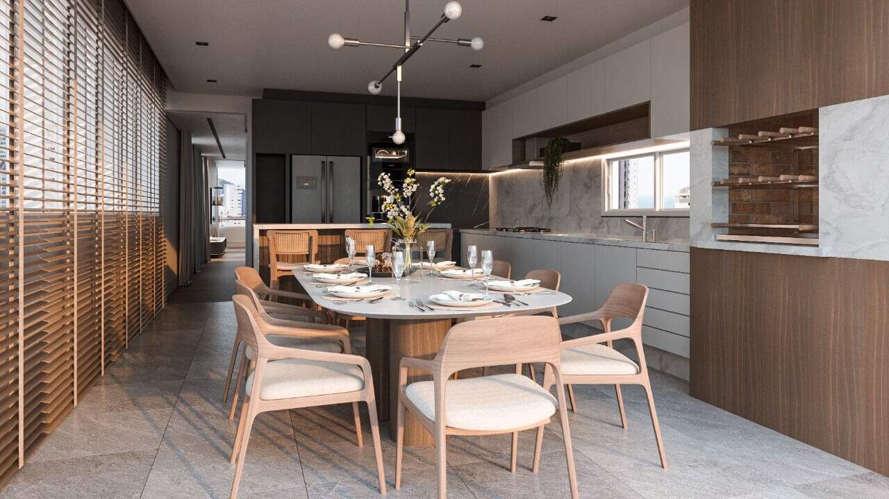 Apartamento diferenciado à venda no Centro: 