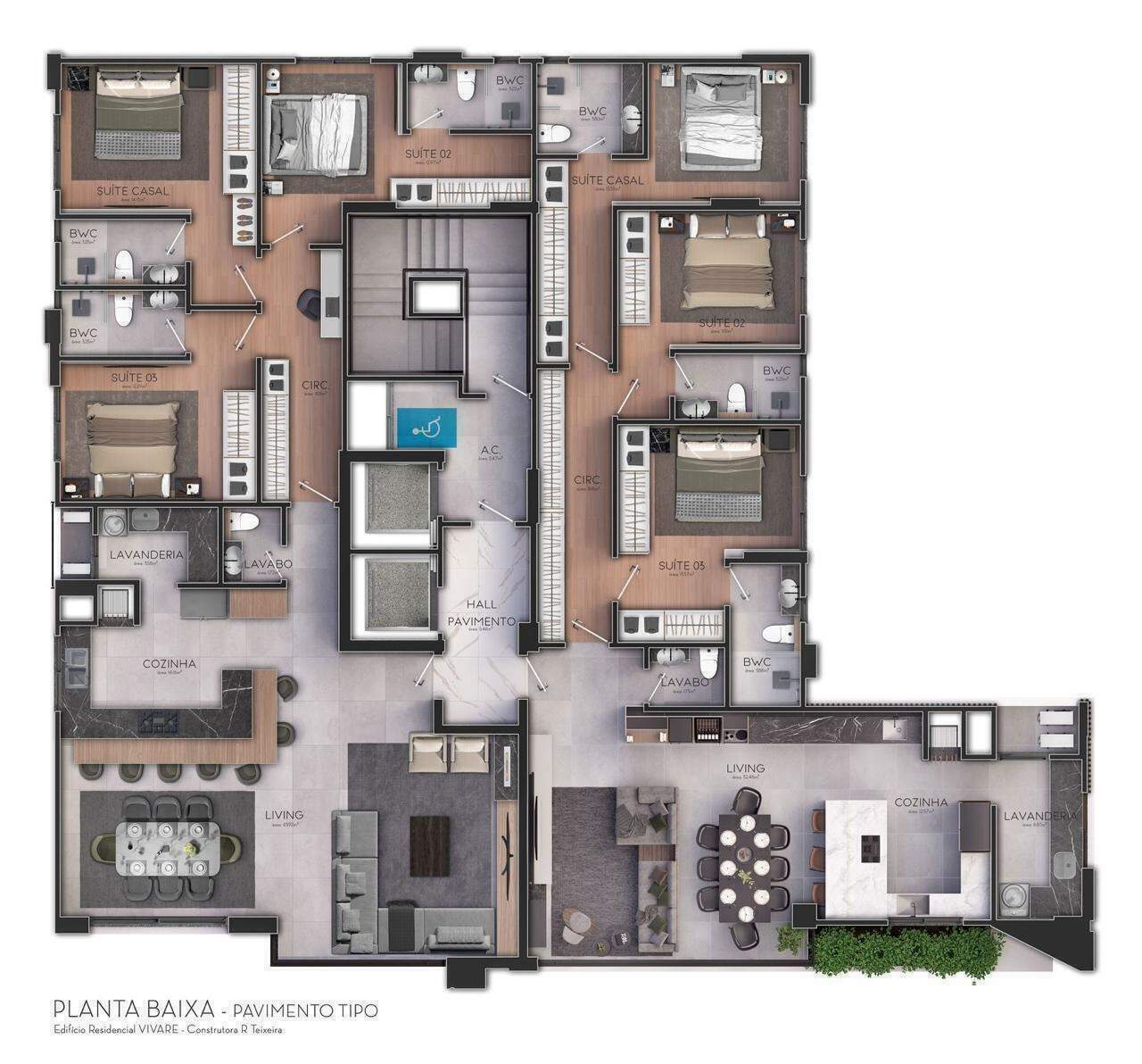 Apartamento à venda no Centro: