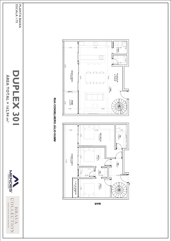 Apartamento à venda no Praia Brava: 