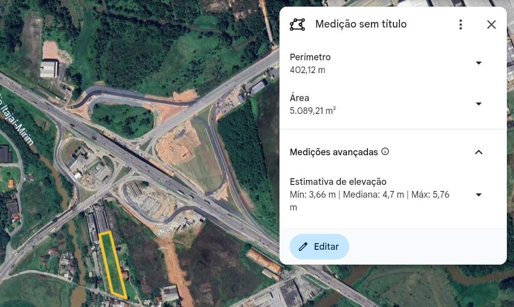 Terreno para aluguel no Carvalho: 