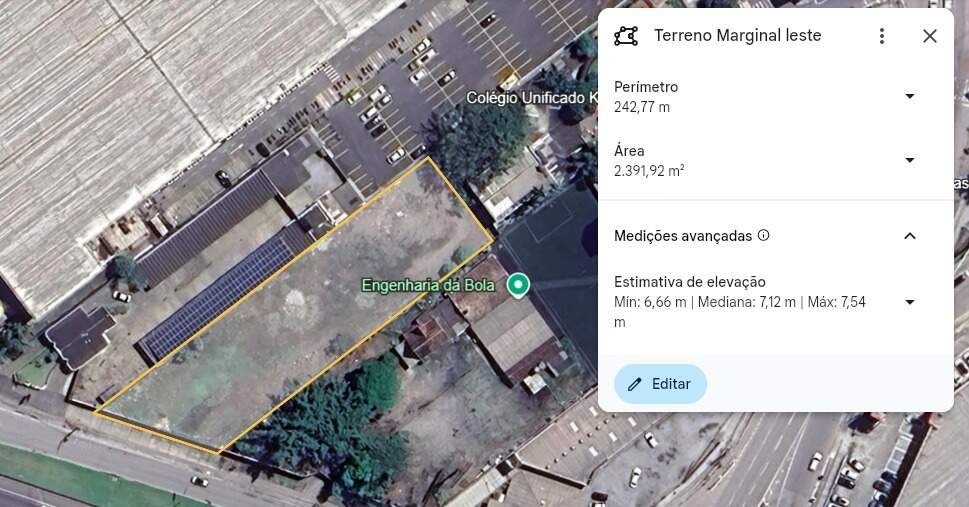 Terreno para aluguel no Centro: 