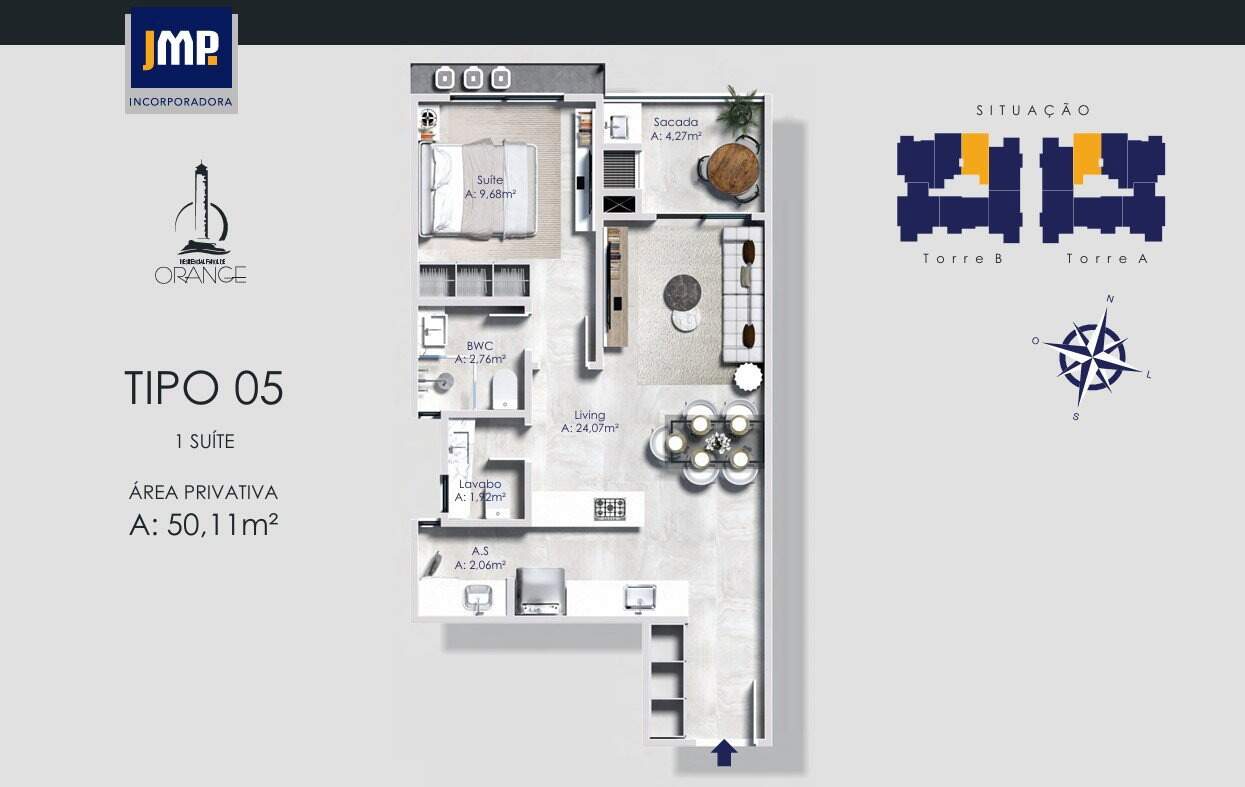 Apartamento à venda no Centro: 