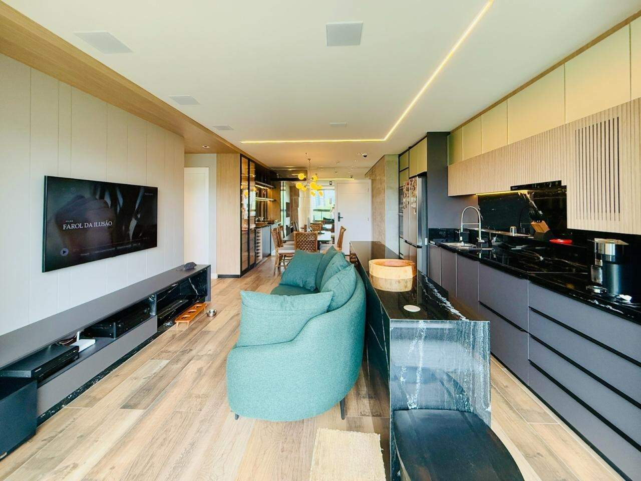 Apartamento para aluguel no Praia Brava: 