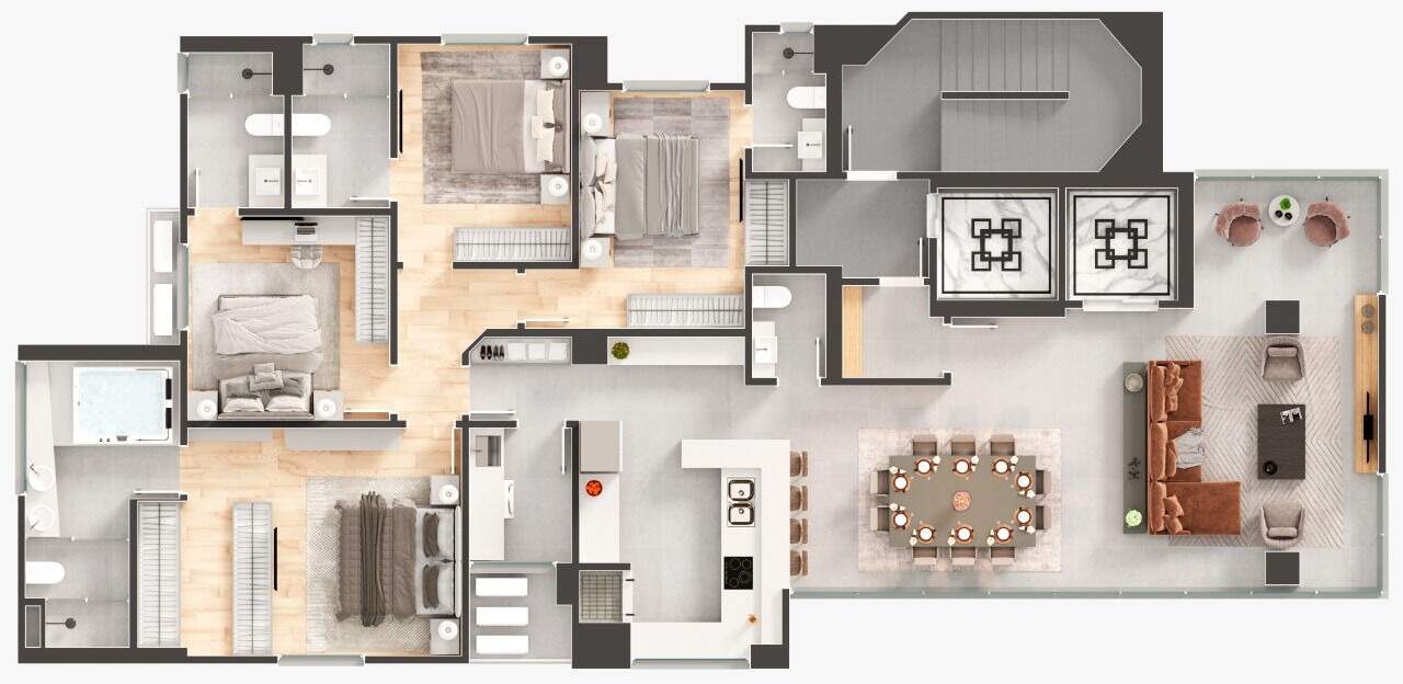 Apartamento à venda no Centro: 