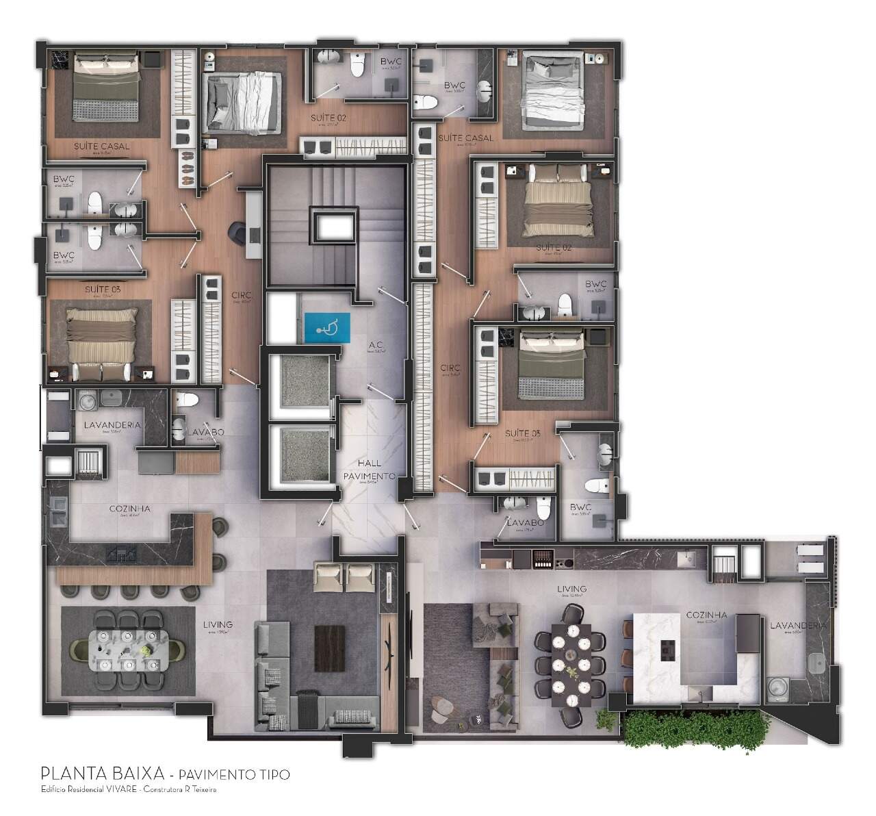 Apartamento à venda no Centro:
