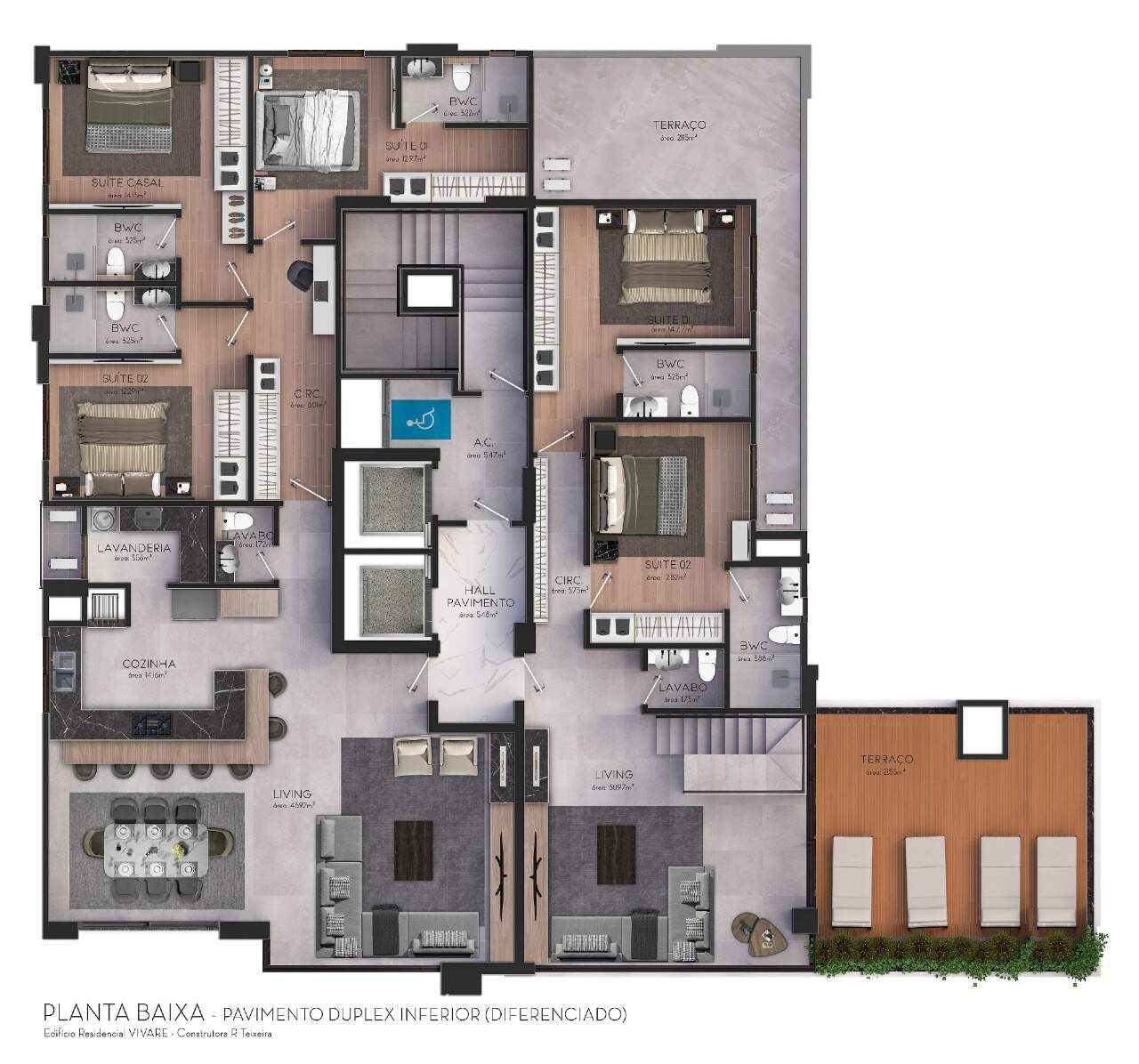 Apartamento à venda no Centro: