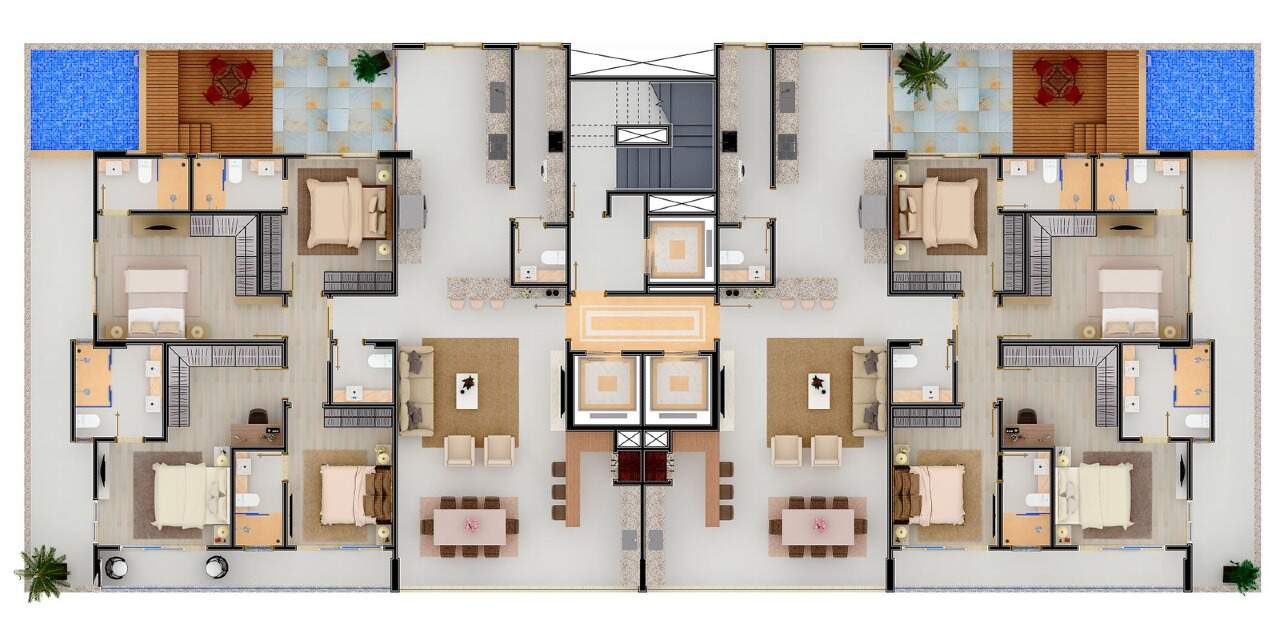 Apartamento à venda no Centro: 