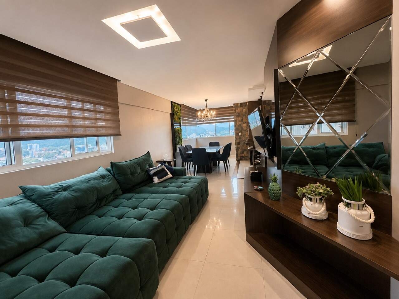 Apartamento para aluguel no Centro: 
