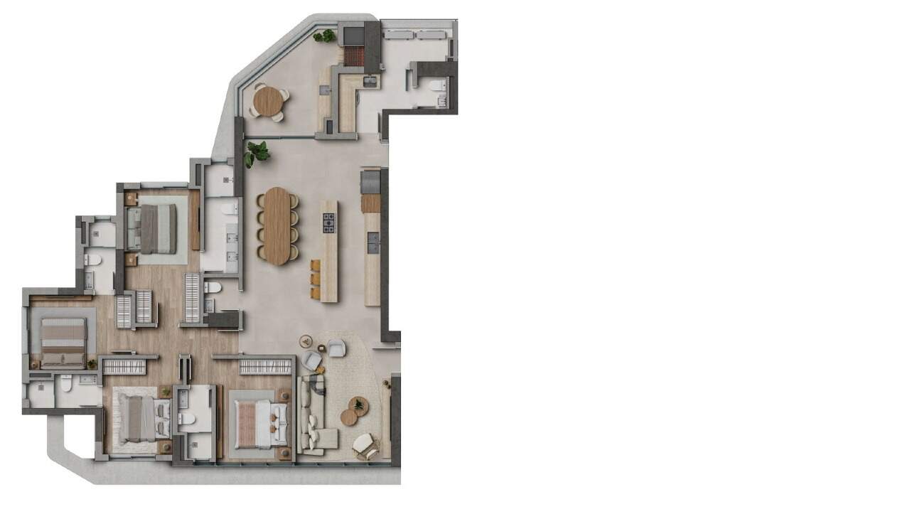 Apartamento à venda no Centro: 