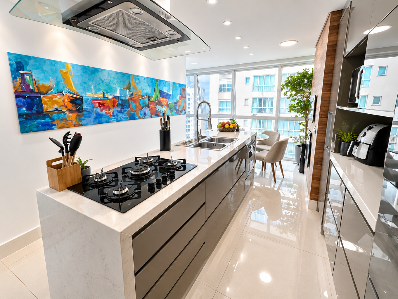 Apartamento para aluguel no Centro: 