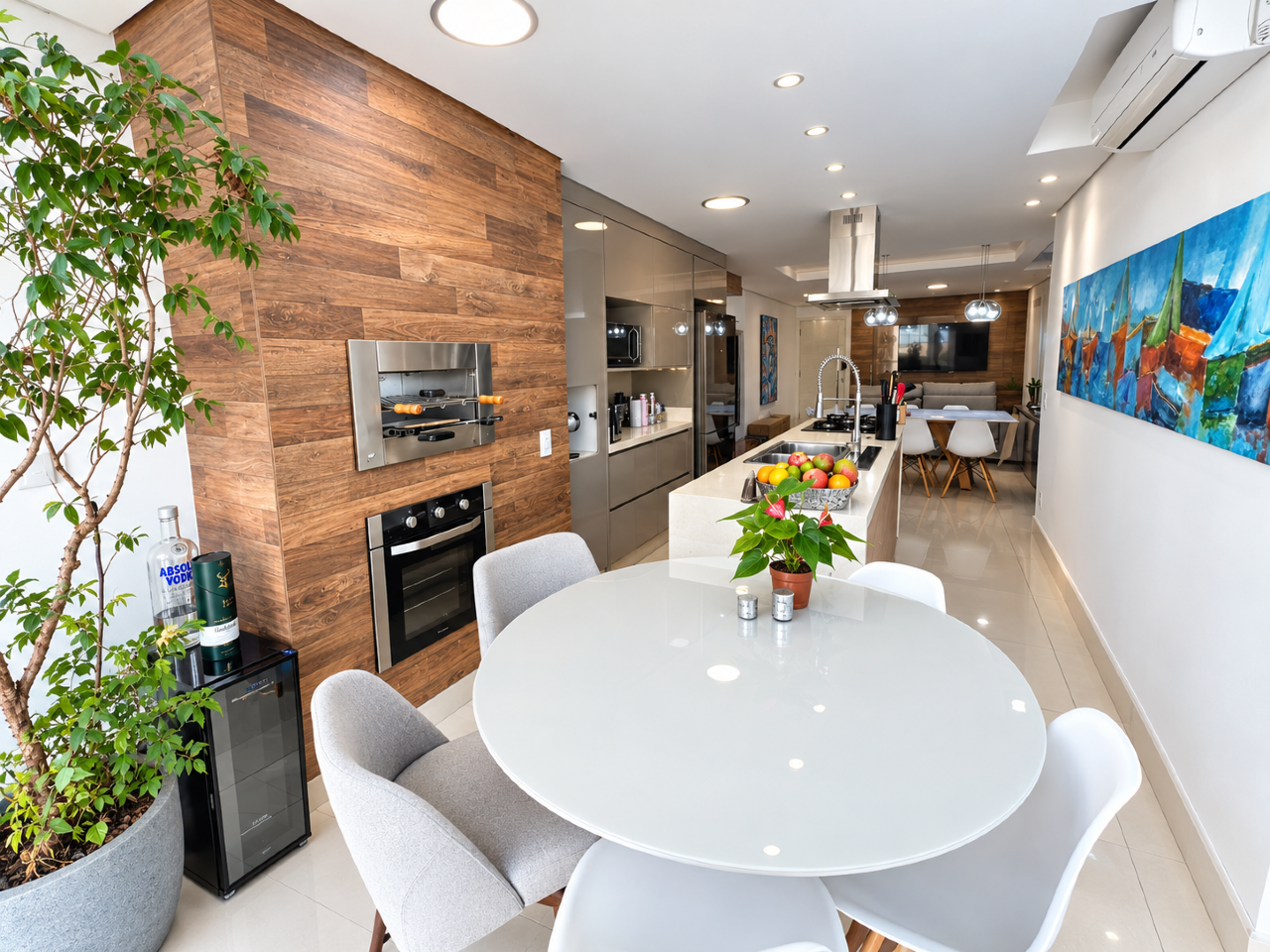 Apartamento para aluguel no Centro: 