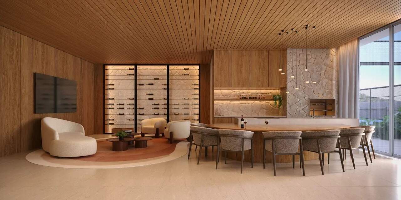 Cobertura à venda no Fazenda: Wine bar do Pátio Beira Rio