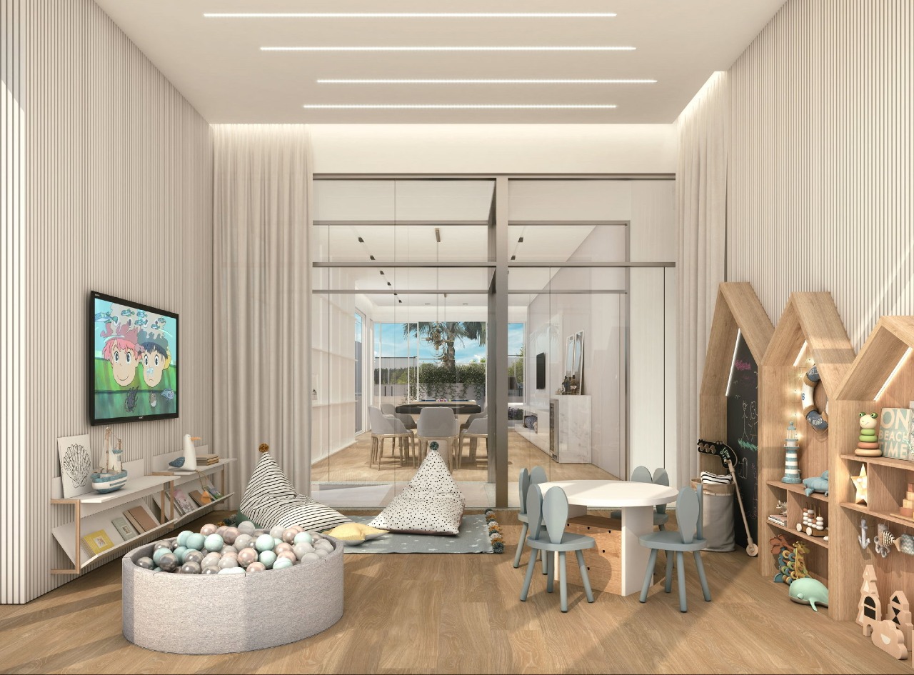 Apartamento à venda no Pioneiros: Brinquedoteca do Blue Coast Tower (imagem ilustrativa)