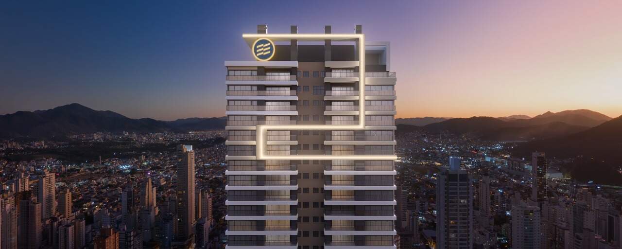 Apartamento à venda no Centro: Topo da torre do Marena ao entardecer (imagem ilustrativa)