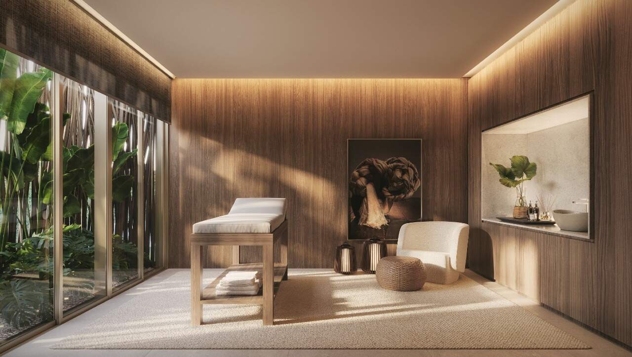 Apartamento diferenciado à venda no Centro: Sala de massagem do Marena (imagem ilustrativa)