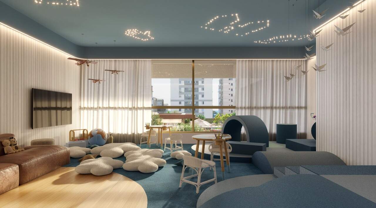 Apartamento diferenciado à venda no Centro: Baby Gym do Marena (imagem ilustrativa)