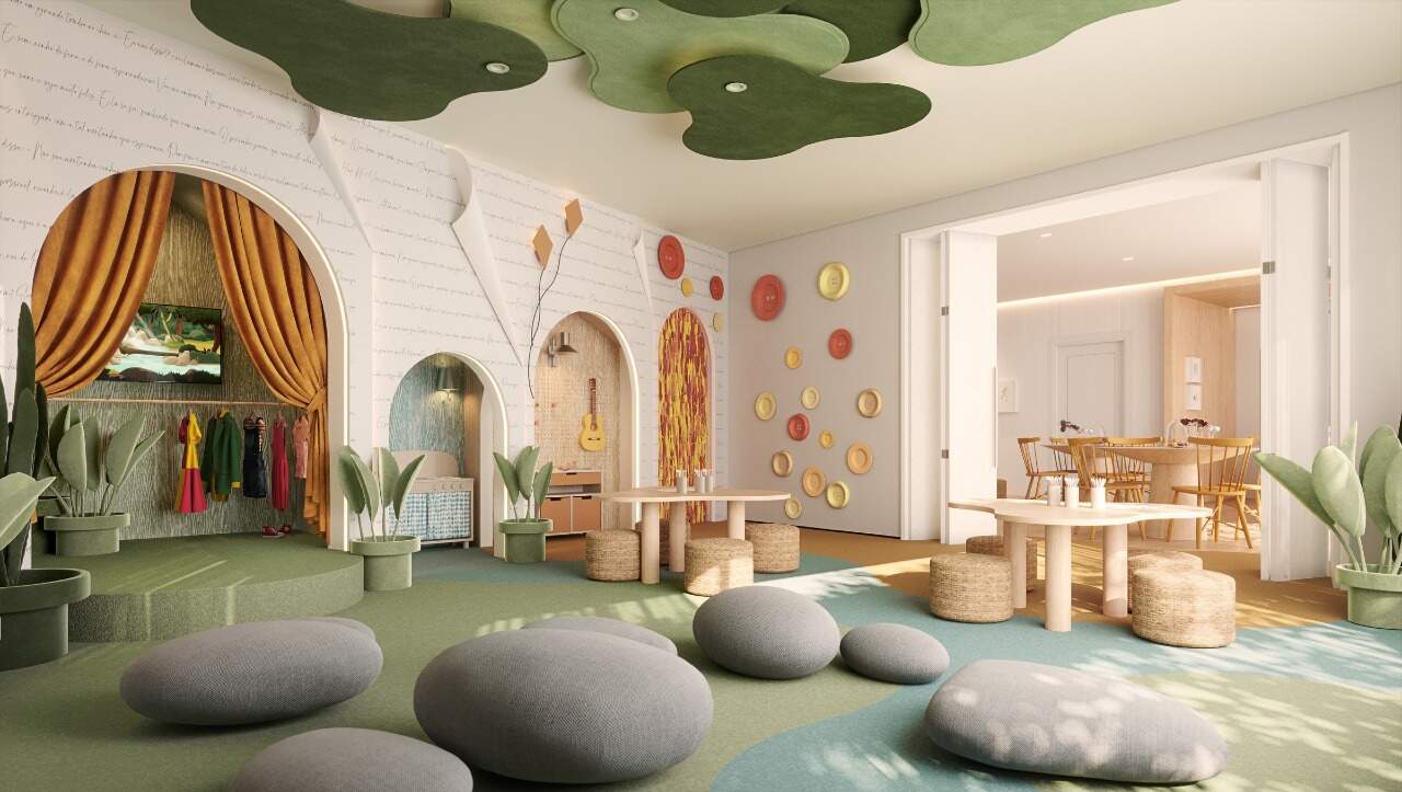 Apartamento à venda no Centro: Casa do Sítio, espaço infantil do Marena (imagem ilustrativa)