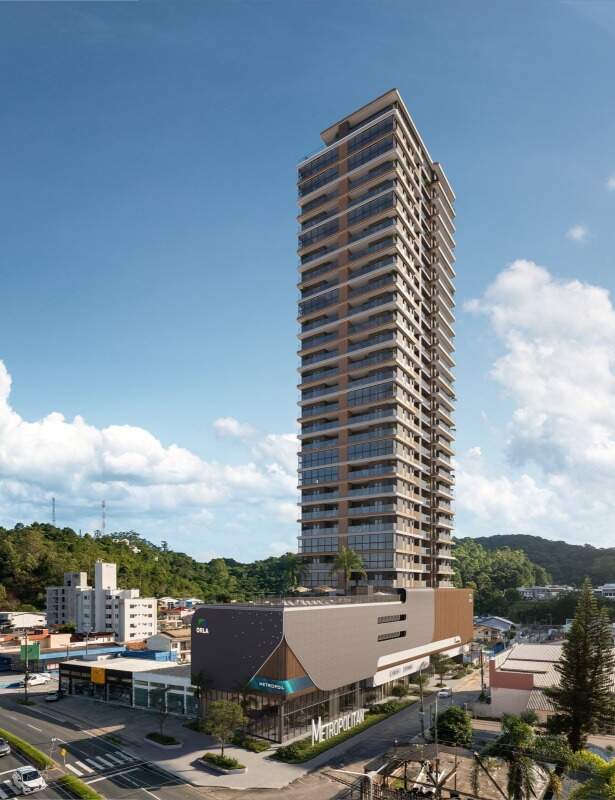 Apartamento à venda no Fazendinha: Torre do Metropolitan vista da Avenida Osvaldo Reis (imagem ilustrativa)