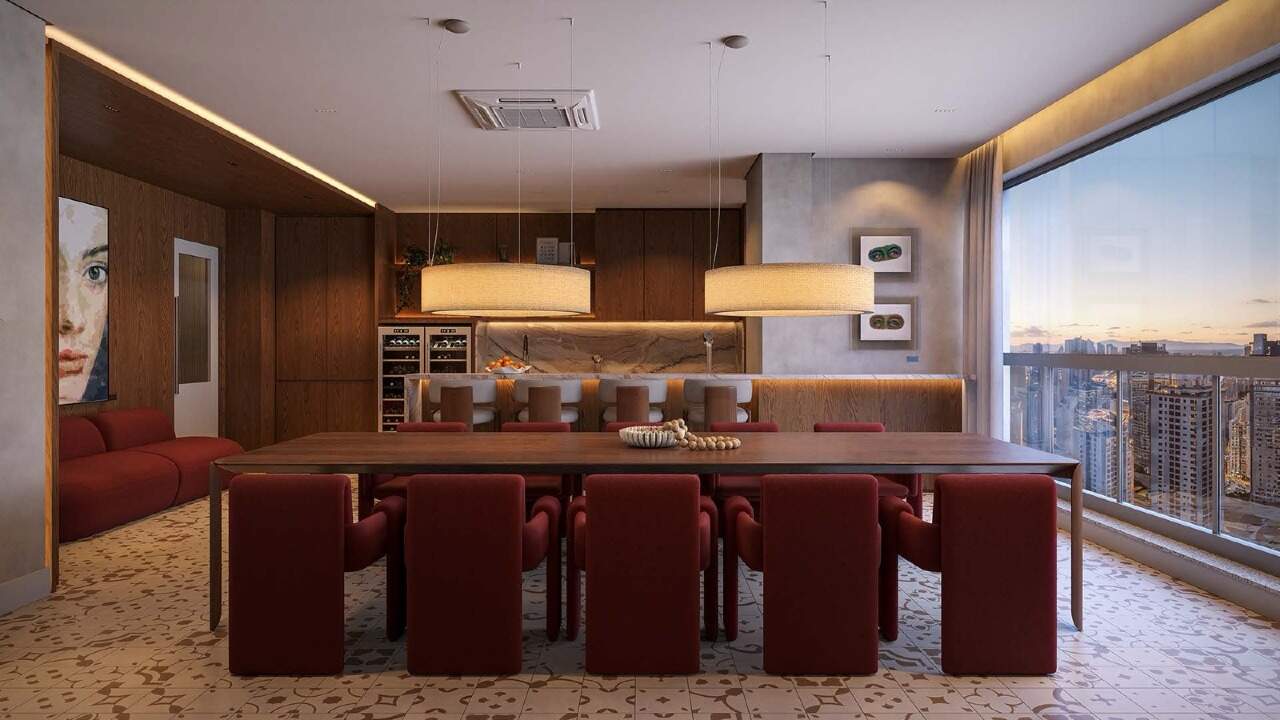 Apartamento à venda no Fazenda: Bar de drinks Renoir no rooftop do 31º pavimento (imagem ilustrativa)