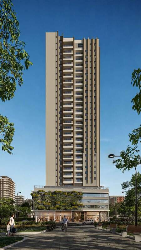 Apartamento à venda no Fazenda: Torre de 32 pavimentos do MoMA Residence, no bairro Fazenda, em Itajaí (imagem ilustrativa)