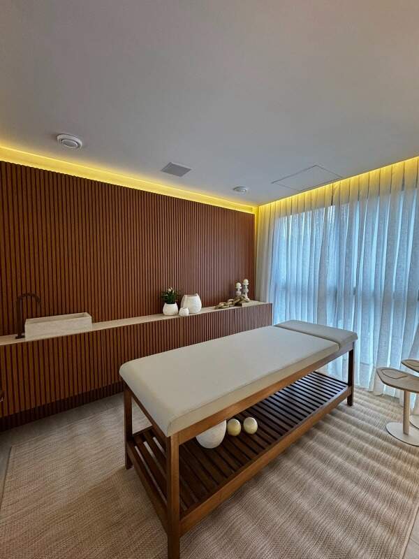 Apartamento à venda no Praia Brava: Sala de massagem do spa