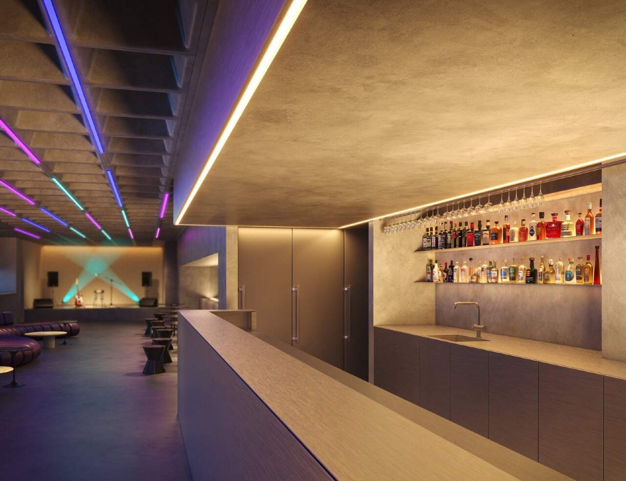 Apartamento à venda no Praia Brava: Bar da boate (imagem ilustrativa)