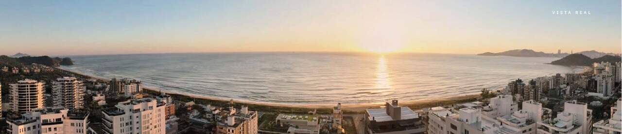 Cobertura à venda no Praia Brava: Vista real para o mar da Praia Brava, foto do material de vendas do Neos