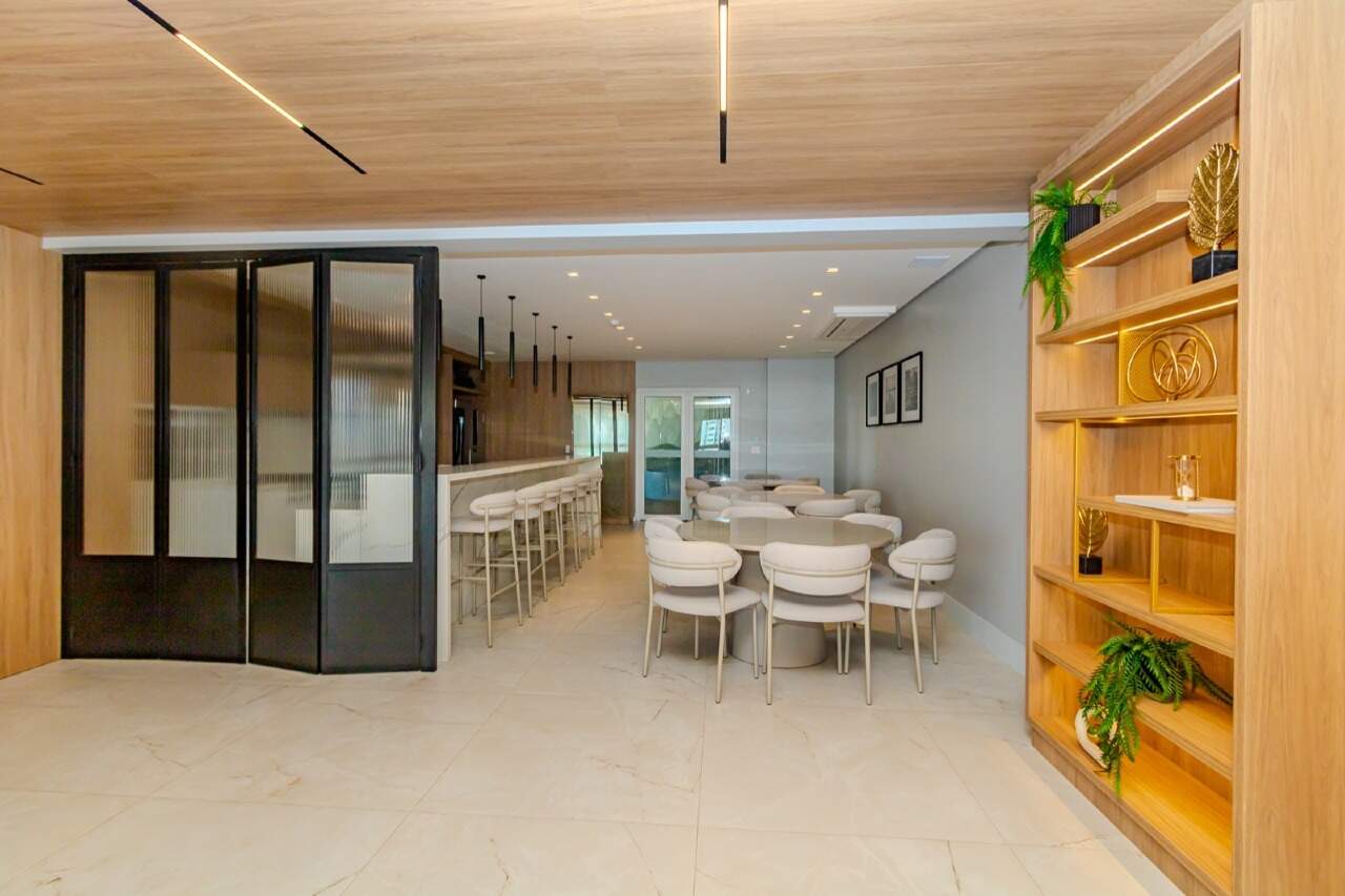 Apartamento à venda no Fazenda: Salão de festas gourmet