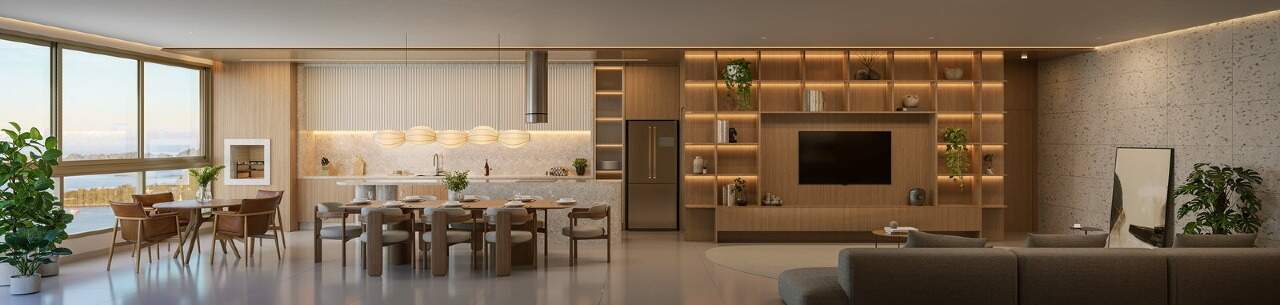Apartamento à venda no Centro: Living da planta final 2 do Monserrato, imagem ilustrativa