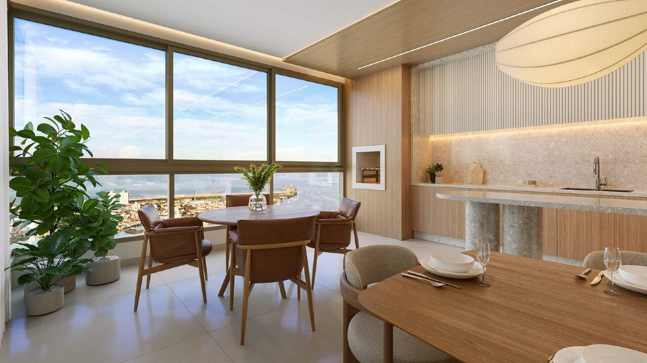 Apartamento à venda no Centro: Sacada da planta final 2 do Monserrato, imagem ilustrativa