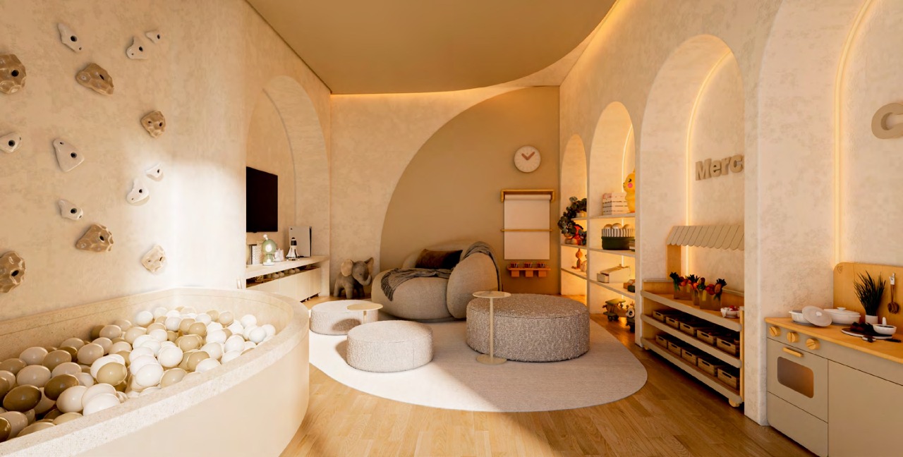 Apartamento à venda no Cabeçudas: Brinquedoteca do Oceean (imagem ilustrativa)