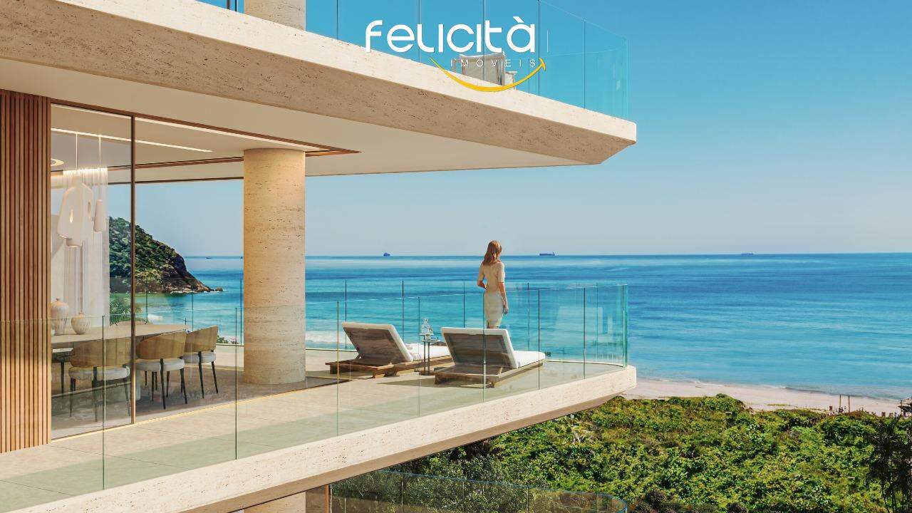 Apartamento à venda no Praia Brava: Sacada de frente para o mar da Praia Brava (imagem ilustrativa)