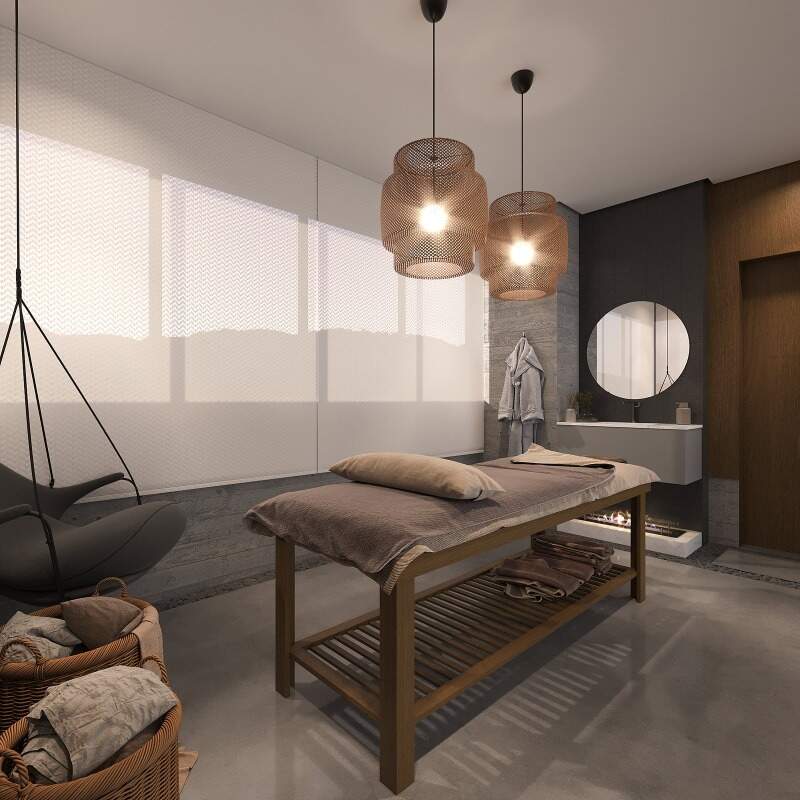 Apartamento à venda no Praia Brava: Spa (imagem ilustrativa)