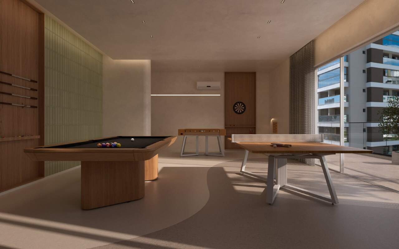 Apartamento à venda no Praia Brava: Salão de jogos (imagem ilustrativa)