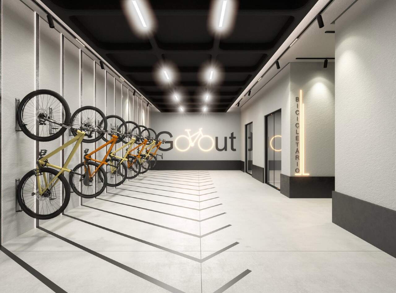 Apartamento à venda no Centro: Bicicletário (imagem ilustrativa)
