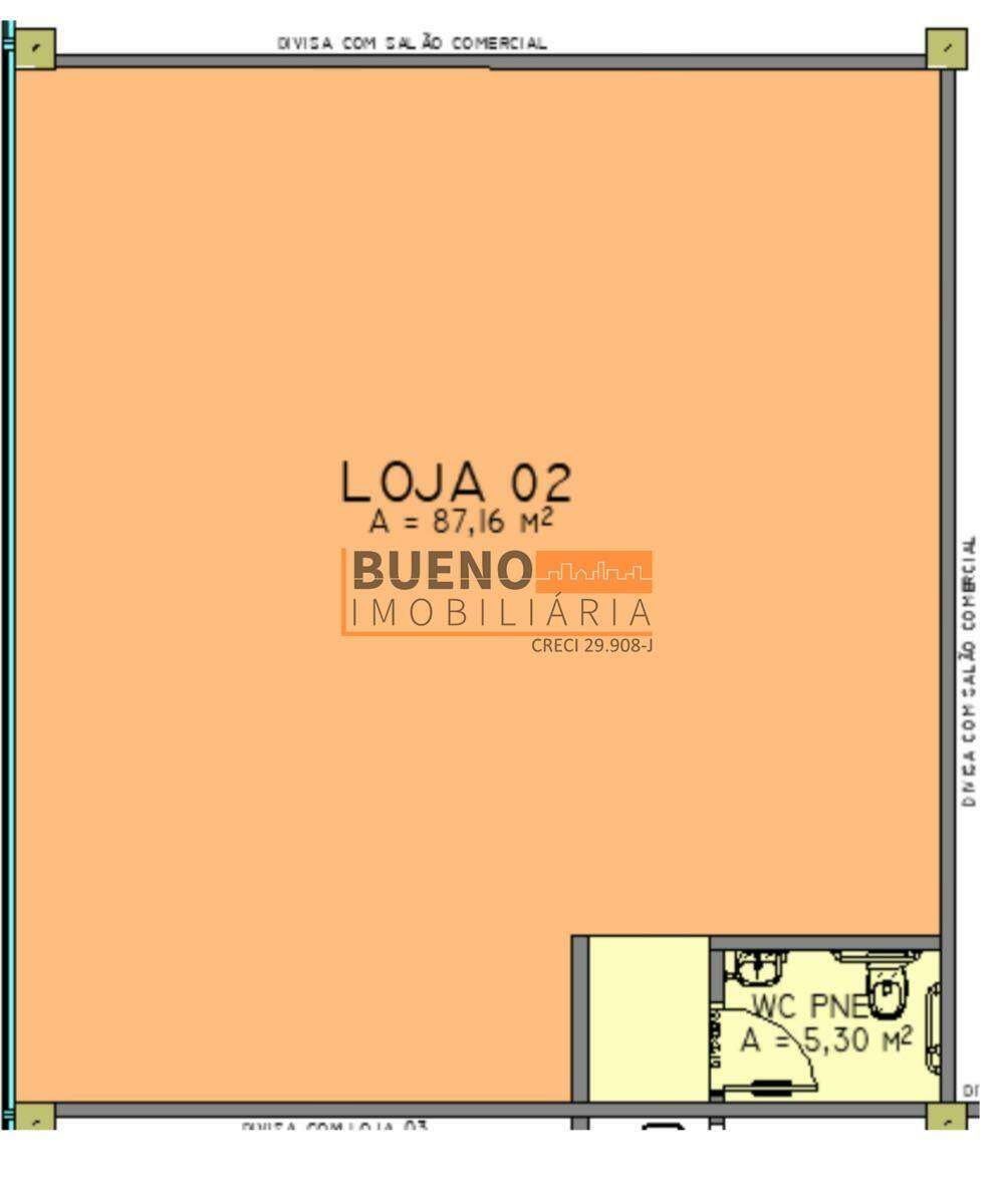 Sala comercial para aluguel no Jardim Alphacenter: 